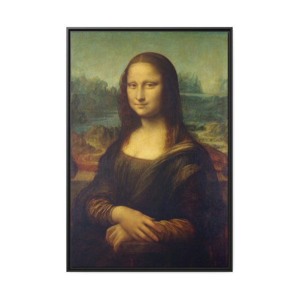 Mona Lisa by Leonardo da Vinci Framed Canvas