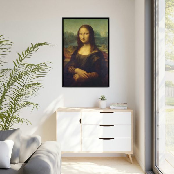 Mona Lisa by Leonardo da Vinci Framed Canvas