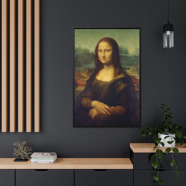 Mona Lisa by Leonardo da Vinci Framed Canvas