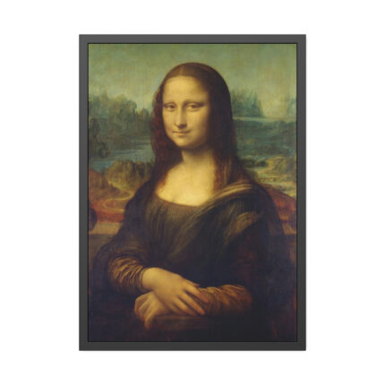 Mona Lisa by Leonardo da Vinci Framed Poster