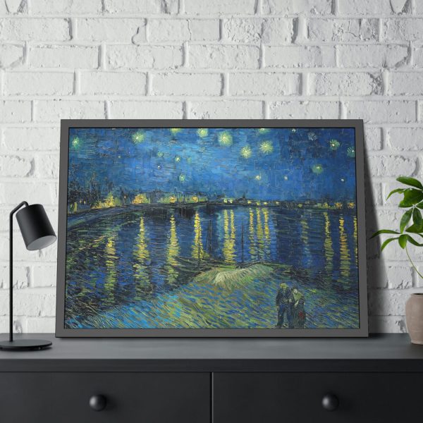 76623 Starry Night Over the Rhone by Vincent van Gogh Framed Posters