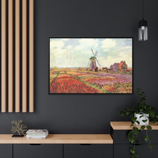 88289-24.jpg Tulip Fields by Claude Monet Framed Canvas