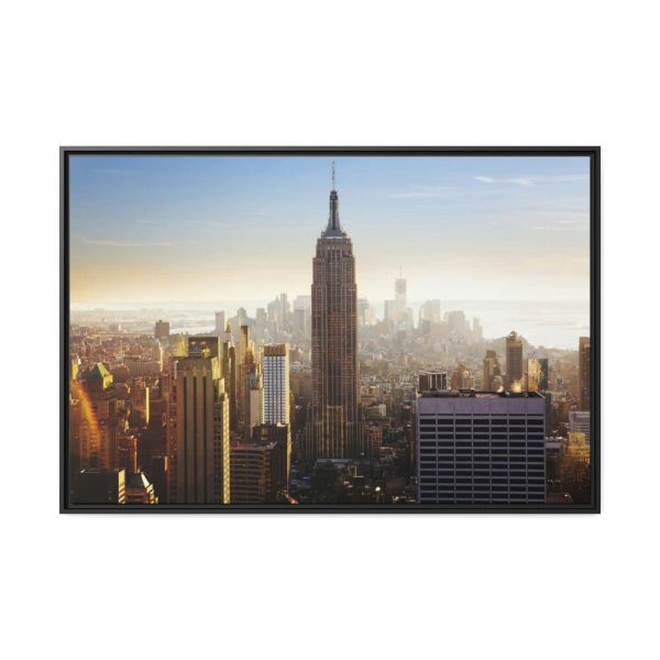 88289-36.jpg Skyscrapers in Manhattan, New York Framed Canvas