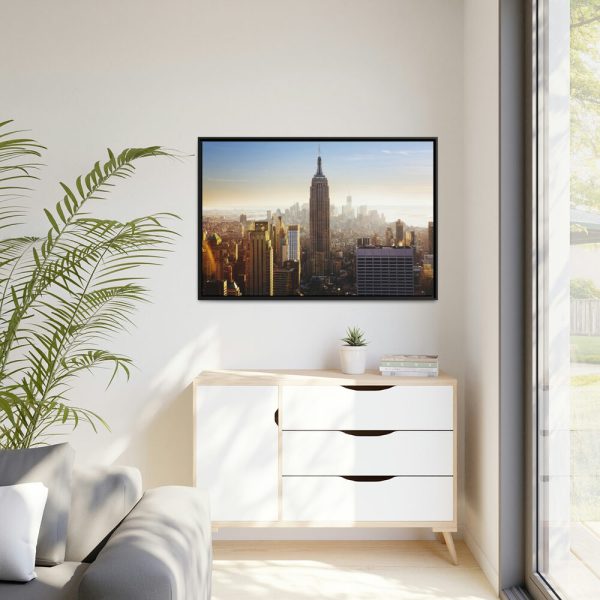 88289-38.jpg Skyscrapers in Manhattan, New York Framed Canvas
