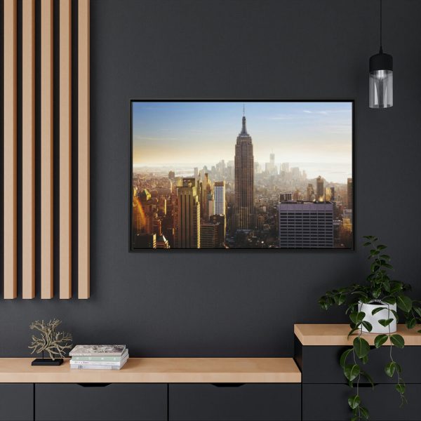 88289-39.jpg Skyscrapers in Manhattan, New York Framed Canvas