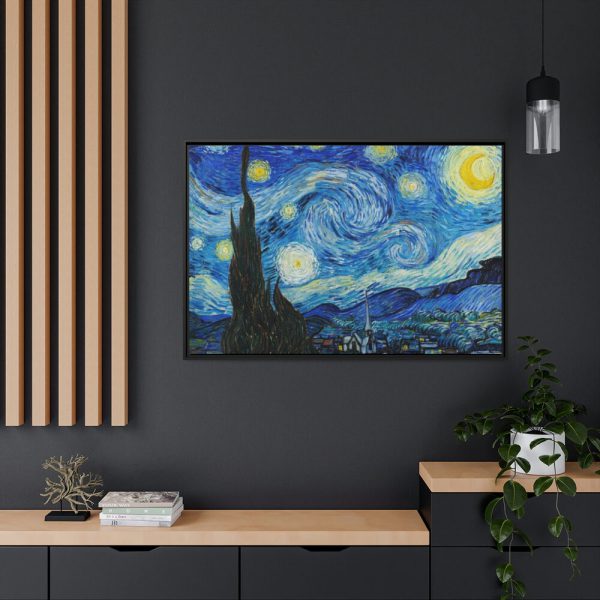 88289-4.jpg The Starry Night by Vincent van Gogh Framed Canvas