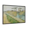 88289-40.jpg The Langlois Bridge by Vincent van Gogh Framed Canvas