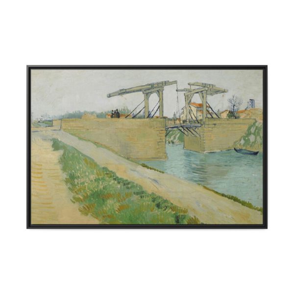 88289-41.jpg The Langlois Bridge by Vincent van Gogh Framed Canvas