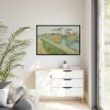88289-43.jpg The Langlois Bridge by Vincent van Gogh Framed Canvas