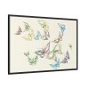 88289-60.jpg Vintage Butterfly Framed Canvas