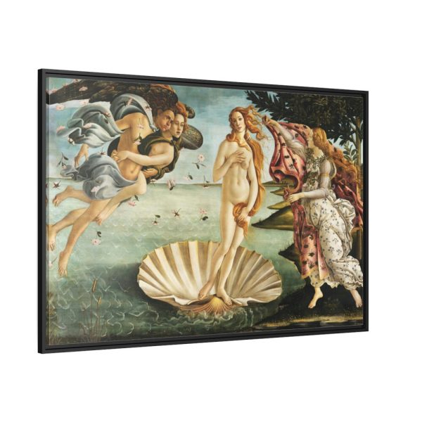 88289-75.jpg The Birth of Venus by Sandro Botticelli Framed Canvas