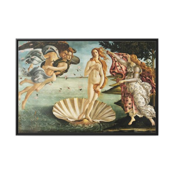 88289-76.jpg The Birth of Venus by Sandro Botticelli Framed Canvas