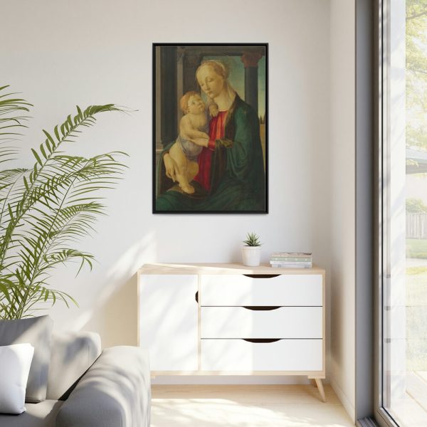 88299-33.jpg Madonna and Child by Sandro Botticelli Framed Canvas