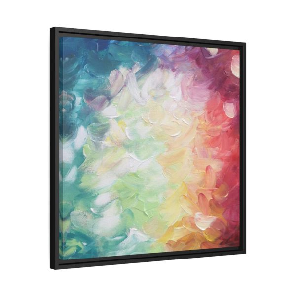 88301-1.jpg Abstract Colorful Painting Background Framed Canvas