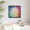 88301-3.jpg Abstract Colorful Painting Background Framed Canvas