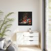 88302-13.jpg Fruits and Oysters by Abraham Mignon Framed Canvas