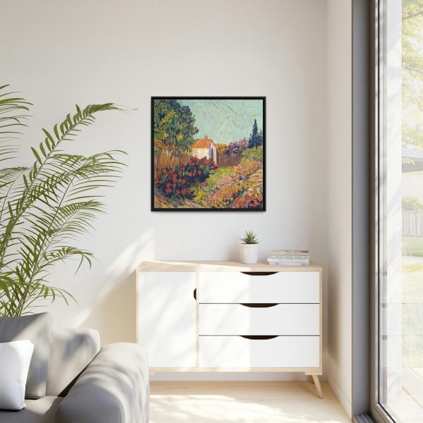 88302-18.jpg Landscape by Vincent van Gogh Framed Canvas
