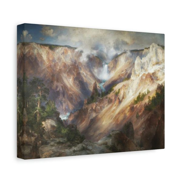 91624.jpg Grand Canyon of the Yellowstone by Thomas Moran Standard Canvas