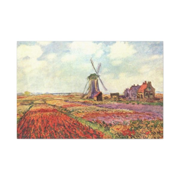 91638-21.jpg Tulip Fields by Claude Monet Standard Canvas