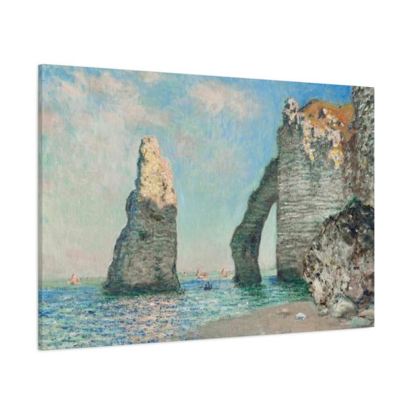 The Cliffs at Étretat by Claude Monet Standard Canvas