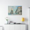 The Cliffs at Étretat by Claude Monet Standard Canvas