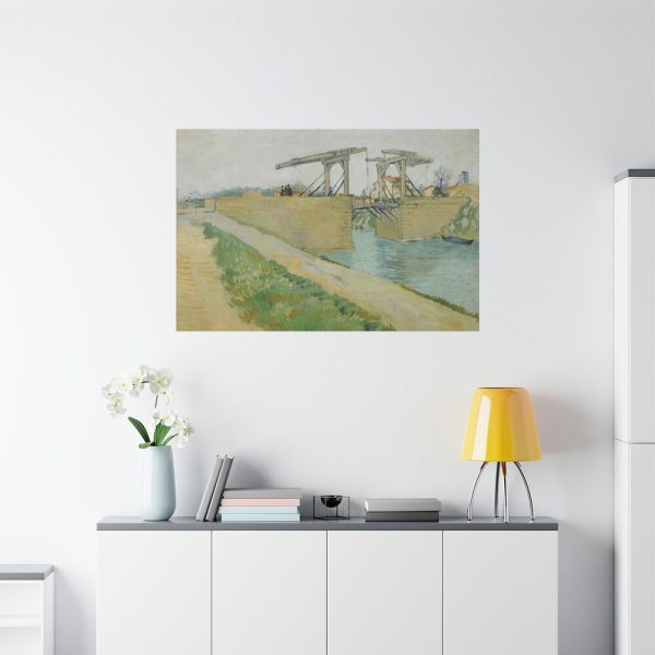 91638-32.jpg The Langlois Bridge by Vincent van Gogh Standard Canvas
