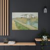 91638-33.jpg The Langlois Bridge by Vincent van Gogh Standard Canvas