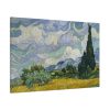 91638-5.jpg Wheat Field with Cypresses by Vincent van Gogh Standard Canvas