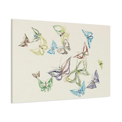Vintage Butterfly Standard Canvas