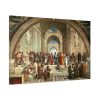 91638-60.jpg The School of Athens by Stanze di Raffaello Standard Canvas