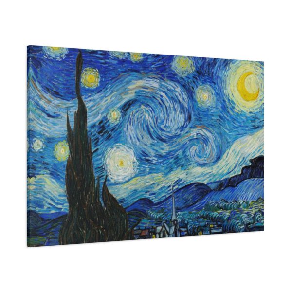 91638.jpg The Starry Night by Vincent van Gogh Standard Canvas