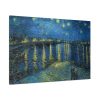 91638-70.jpg Starry Night Over the Rhone by Vincent van Gogh Standard Canvas