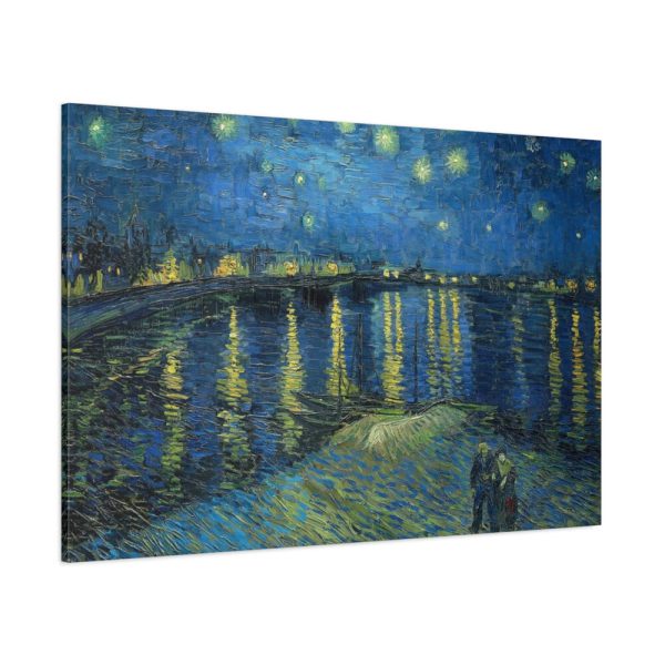 91638-70.jpg Starry Night Over the Rhone by Vincent van Gogh Standard Canvas