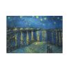 91638-71.jpg Starry Night Over the Rhone by Vincent van Gogh Standard Canvas