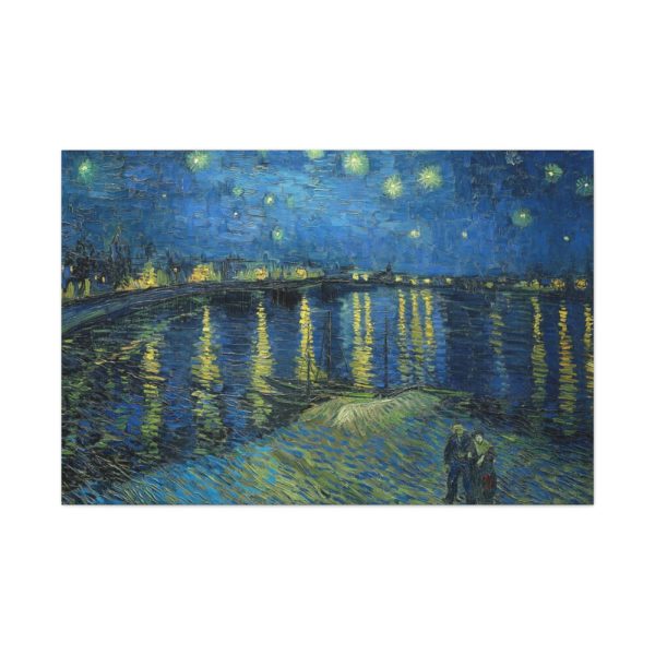 91638-71.jpg Starry Night Over the Rhone by Vincent van Gogh Standard Canvas
