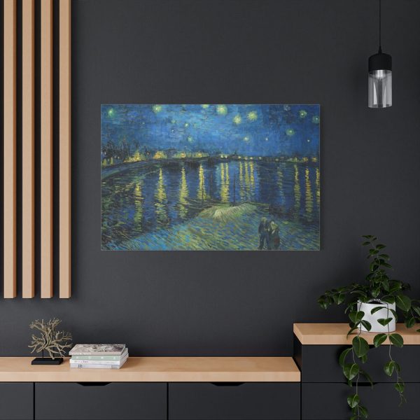 91638-73.jpg Starry Night Over the Rhone by Vincent van Gogh Standard Canvas