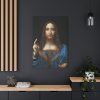 91655-23.jpg Salvator Mundi by Leonardo da Vinci Standard Canvas