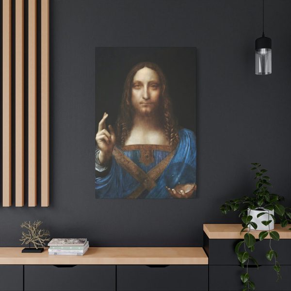 91655-23.jpg Salvator Mundi by Leonardo da Vinci Standard Canvas