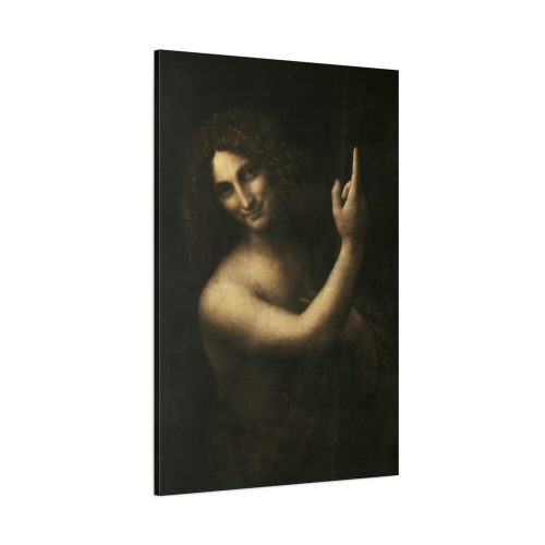 91655-30.jpg Saint John the Baptist by Leonardo da Vinci Standard Canvas