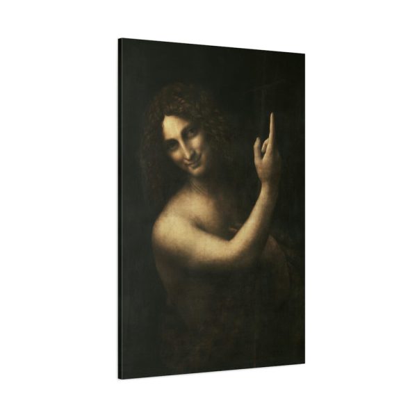 91655-30.jpg Saint John the Baptist by Leonardo da Vinci Standard Canvas