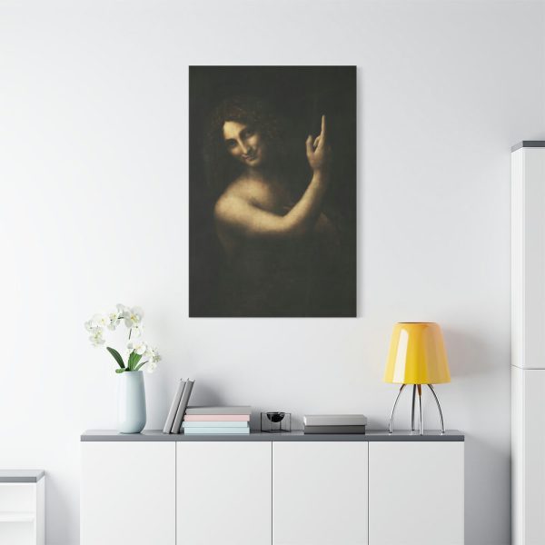 91655-32.jpg Saint John the Baptist by Leonardo da Vinci Standard Canvas