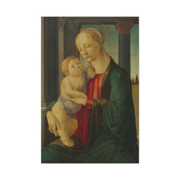 Madonna and Child by Sandro Botticelli Standard Canvas