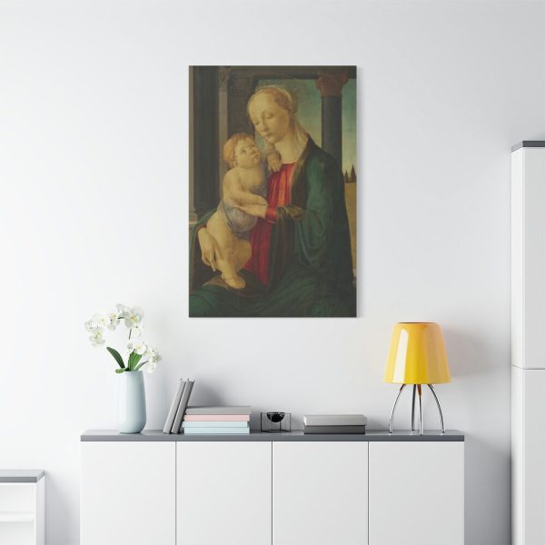 Madonna and Child by Sandro Botticelli Standard Canvas