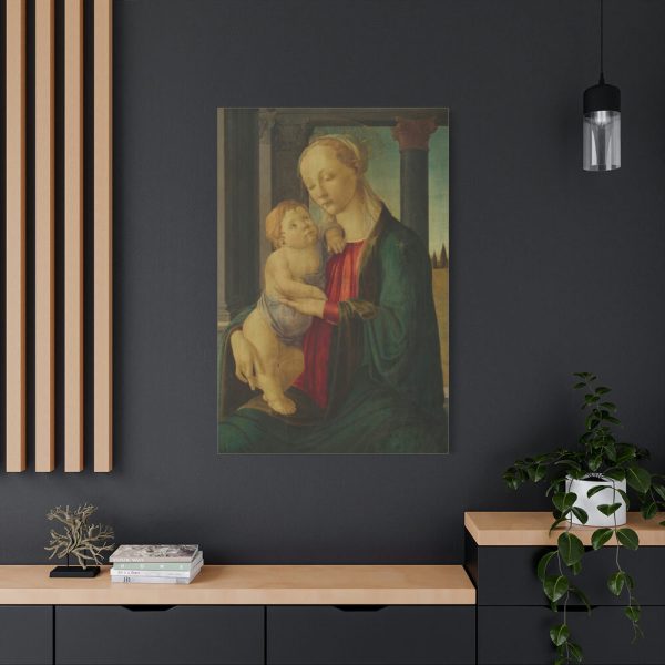 Madonna and Child by Sandro Botticelli Standard Canvas