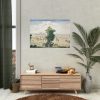 Giraffe-hunt near the Orange River Poster