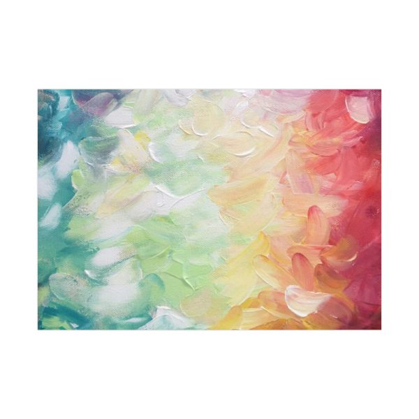 Abstract Colorful Painting Background Poster