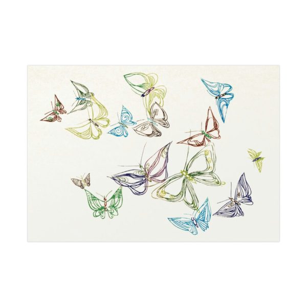 Vintage Butterfly Poster