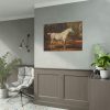 92408-8.jpg Grey Arabian Stallion by James Ward Poster