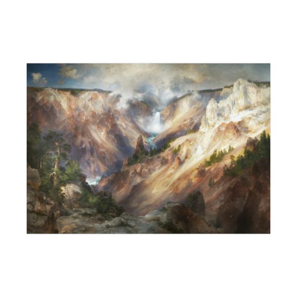 92409-18.jpg Grand Canyon of the Yellowstone by Thomas Moran Poster
