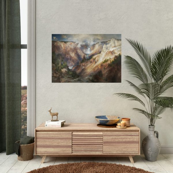 92409-19.jpg Grand Canyon of the Yellowstone by Thomas Moran Poster